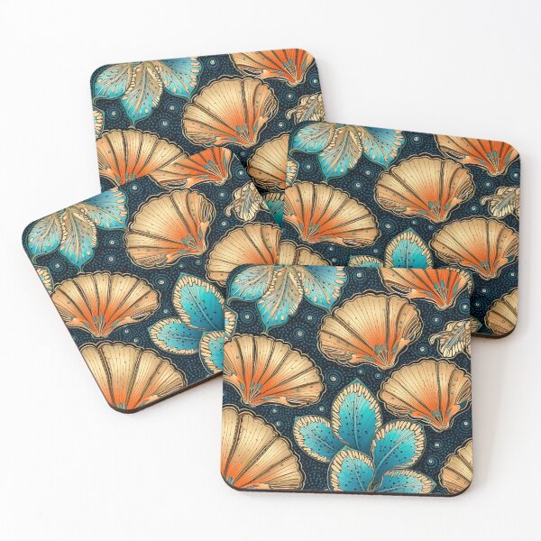 Item preview, Seashell pattern designed and sold by miss-keysmash.