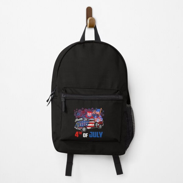Item preview, Happy 4th Of July Pickup Carrying American Flag Firecracker designed and sold by RupeshBaria.