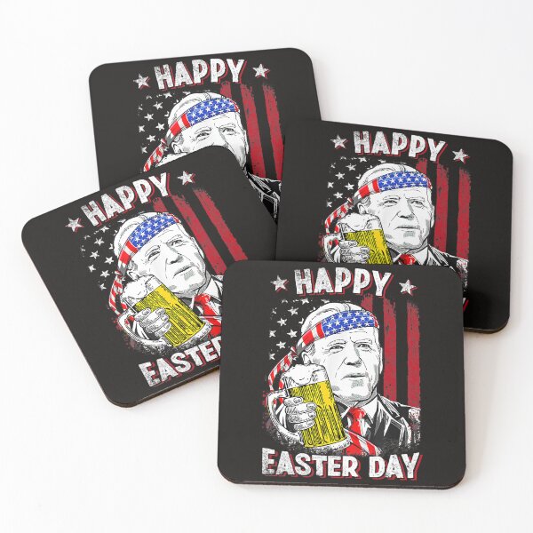 Item preview, Happy Easter Day For 4th Of July Biden Drinking Beer America designed and sold by RupeshBaria.