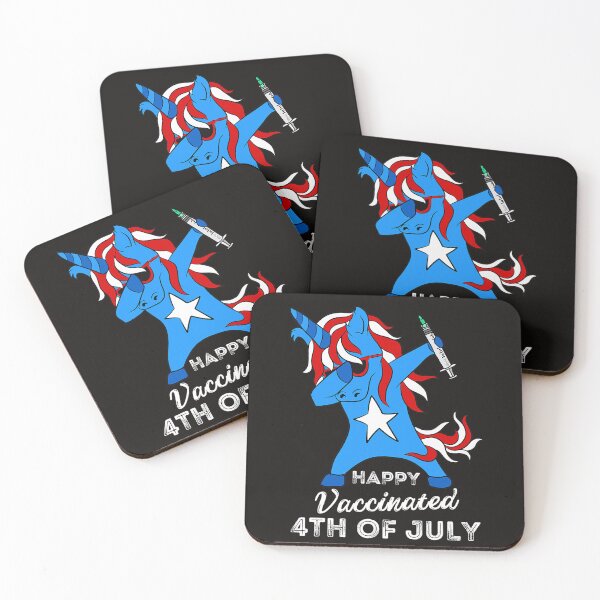 Item preview, Happy Vaccinated 4th of July Men Women Pro Vaccine Support designed and sold by RupeshBaria.