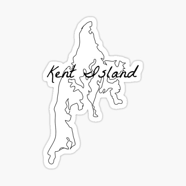 Kent Island Maryland Sticker
