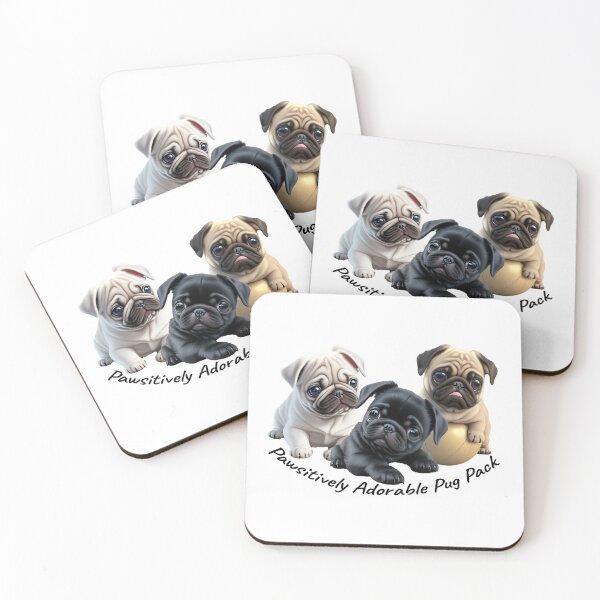 Item preview, Pawsitively Adorable Pug Pack designed and sold by Rothnaric.