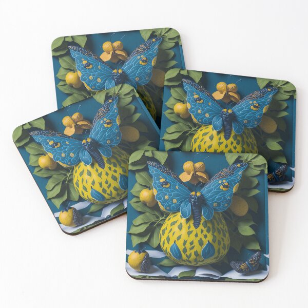 Item preview, Illusionary Symphony: Pear Pizzazz and Butterfly Ballet designed and sold by AmazingLab.