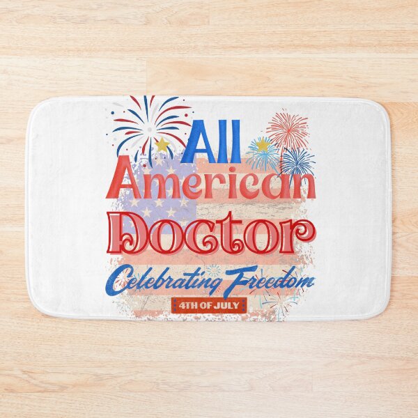 Item preview,  4th Of July, All American Doctor Celebrating Freedom, July 4th Nurse, Independence Day Gifts f for Doctor designed and sold by ShopULove.