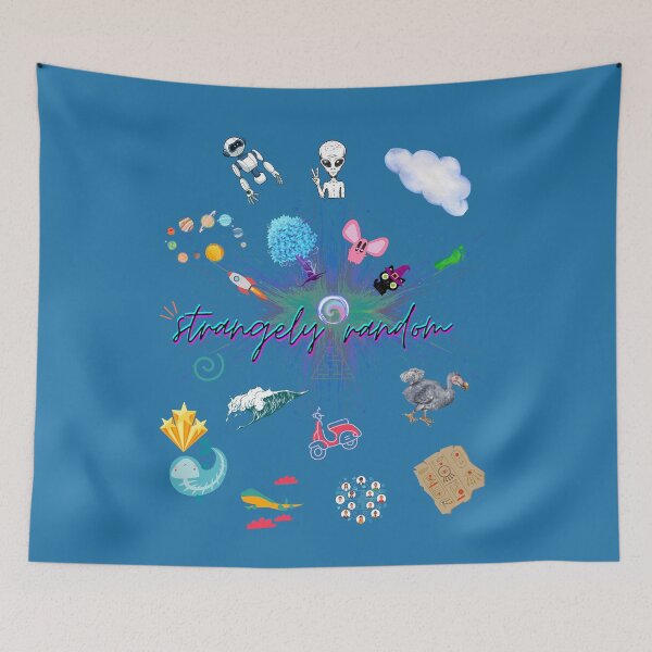 Item preview, extrañamente al azar en el ejemplo designed and sold by stangelyrandom.