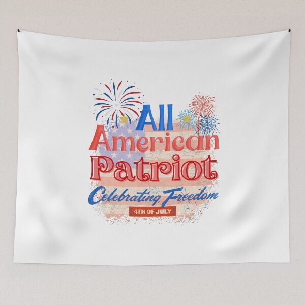 Item preview, 4th Of July, All American Patriot Celebrating Freedom, July 4th Patriot, Independence Day Gifts for Patriots designed and sold by ShopULove.