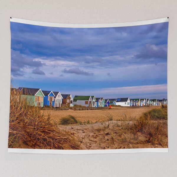 Item preview, Beach Huts Hengistbury Head Dorset England UK designed and sold by AndyEvansPhotos.