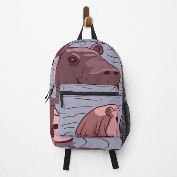 Item preview, A group of hippopotamus in the water designed and sold by isBotStore.