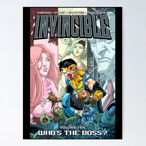 Item preview, invincible poster designed and sold by ShopArtblossoms.