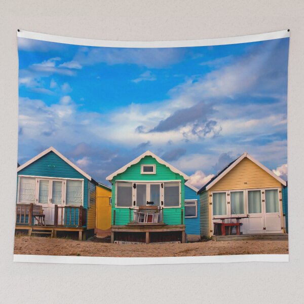 Item preview, Beach Huts Hengistbury Head Dorset England UK designed and sold by AndyEvansPhotos.