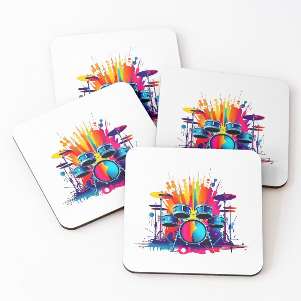 Item preview, Fantasy Drum Set - Perfect Gift For Drummers designed and sold by AlanPhotoArt.
