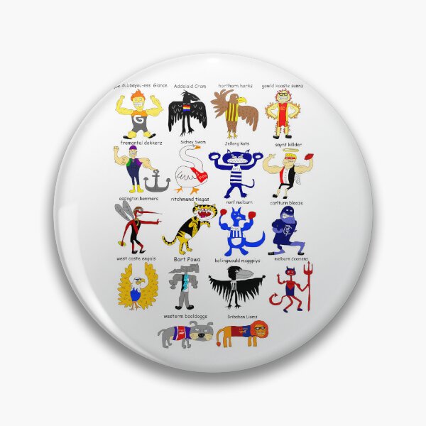 Item preview, Poorly Drawn AFL designed and sold by dougmund.