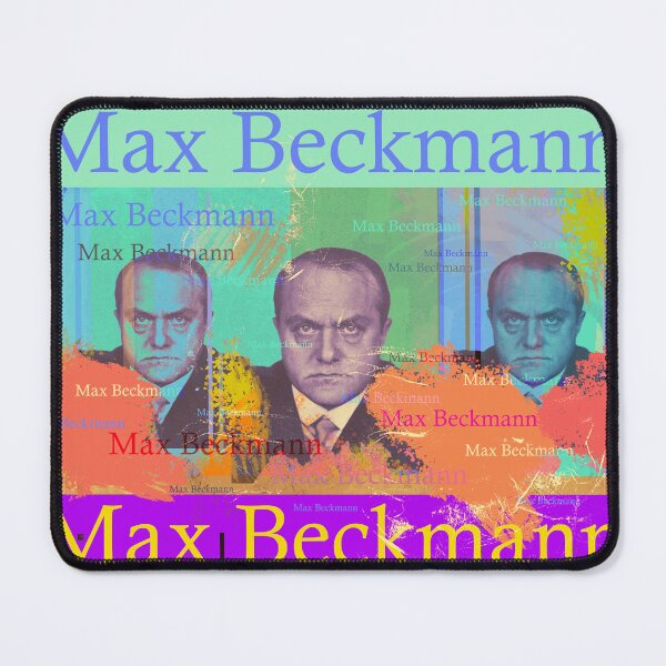 Item preview, Max Beckmann Portrait, famous German painter designed and sold by Mauswohn.