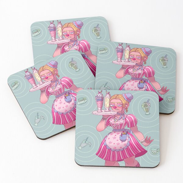 Item preview, Clown waitress designed and sold by GiezaDesign.