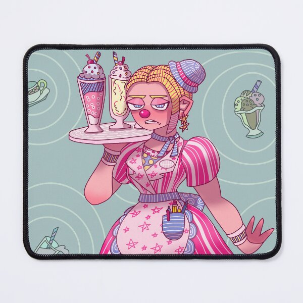 Item preview, Clown waitress designed and sold by GiezaDesign.