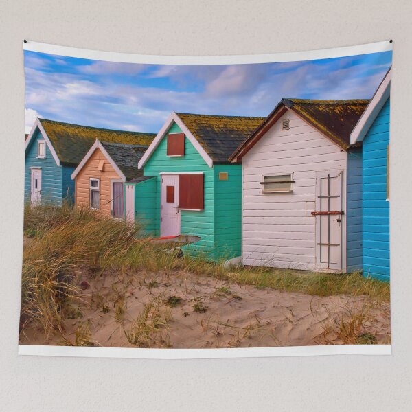 Item preview, Beach Huts Hengistbury Head Dorset England UK designed and sold by AndyEvansPhotos.