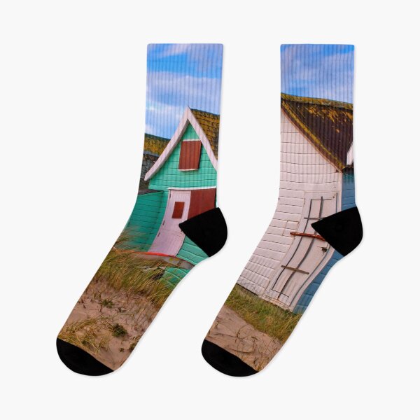 Item preview, Beach Huts Hengistbury Head Dorset England UK designed and sold by AndyEvansPhotos.