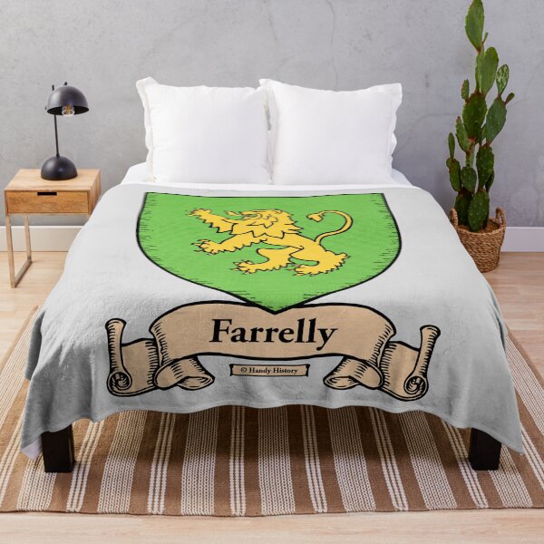 Item preview, FARRELLY - Coat of Arms - Family Crest designed and sold by HandyHistory.