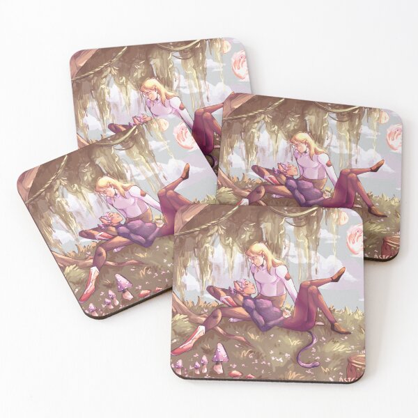 Item preview, Catradora woods clearing original artwork prints designed and sold by aster-mars.