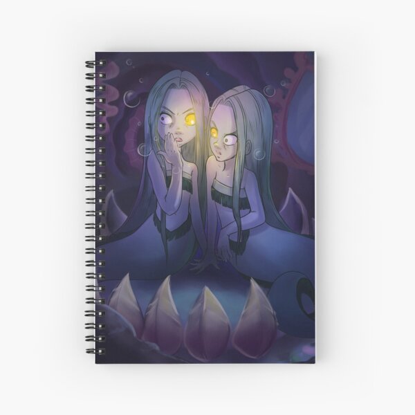 Mermaid Floatsam and Jetsam Spiral Notebook