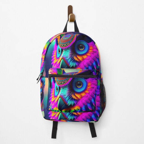 Item preview, Colorful owl designed and sold by M-Y-A-R-T-.