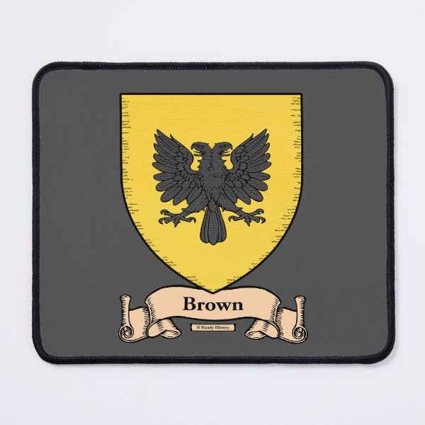 Item preview, BROWN - Coat of Arms - Family Crest designed and sold by HandyHistory.