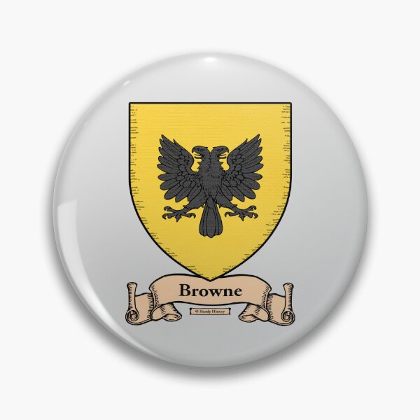 Item preview, BROWNE - Coat of Arms - Family Crest designed and sold by HandyHistory.
