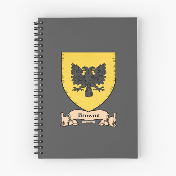 Item preview, BROWNE - Coat of Arms - Family Crest designed and sold by HandyHistory.