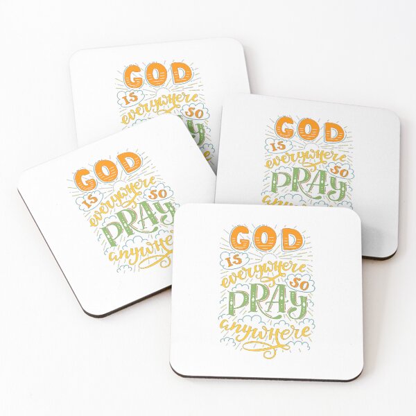 Item preview, God Is Everywhere So Pray Anywhere designed and sold by Zklag.