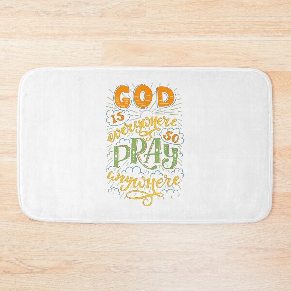 Item preview, God Is Everywhere So Pray Anywhere designed and sold by Zklag.
