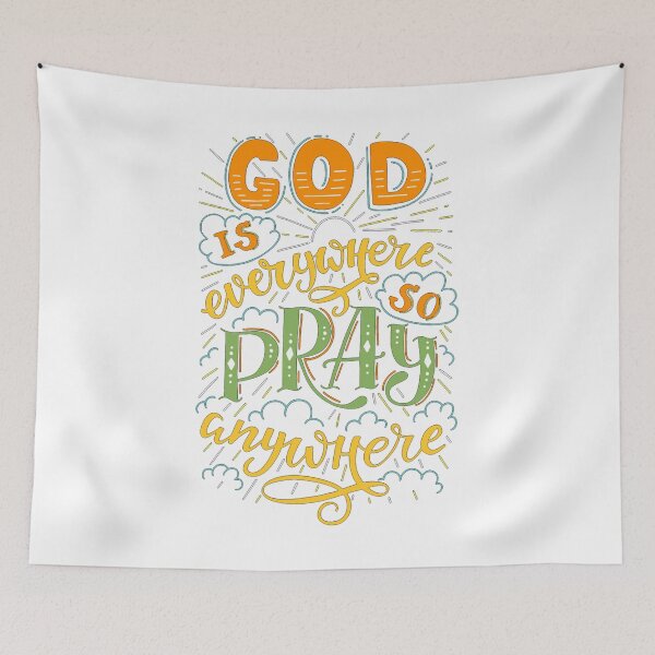 Item preview, God Is Everywhere So Pray Anywhere designed and sold by Zklag.