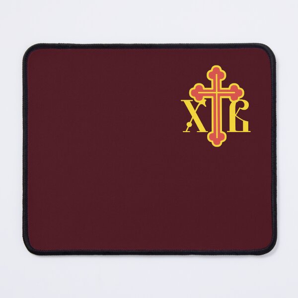 Item preview, HV (Hrystos Voskrese) - Christ is Risen (Russian and Church Slavonic). Yellow-red symbol.  designed and sold by Christ-Risen.