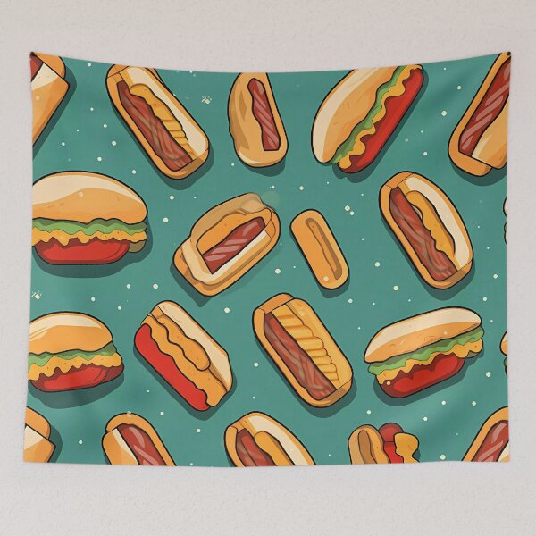 Item preview, Hot Dog designed and sold by KateAndersonLTD.