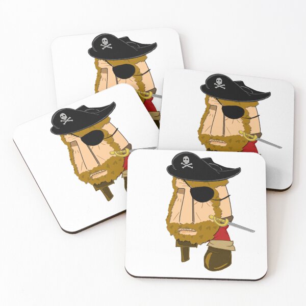Item preview, Captan momo the pirate moai designed and sold by NautilusStudio.
