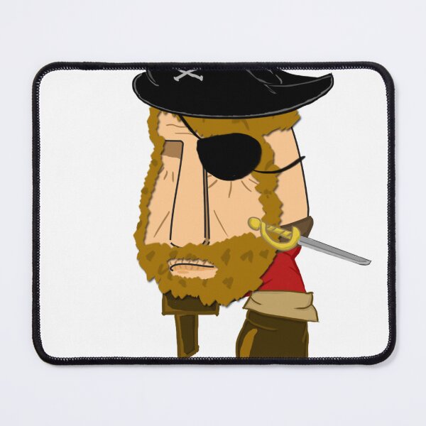 Item preview, Captan momo the pirate moai designed and sold by NautilusStudio.
