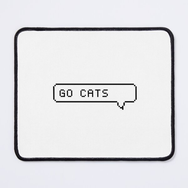 Item preview, Go Cats Pixel Speech Bubble designed and sold by GraceEliseB.