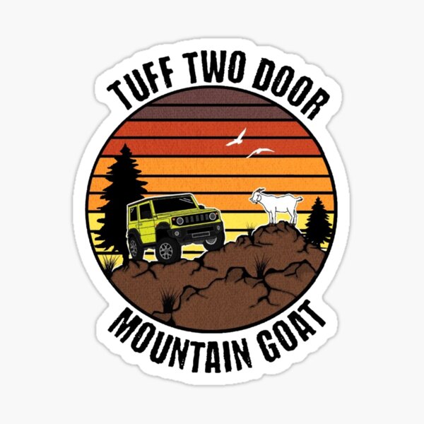 Item preview, Two Door Mountain Goat ~ Kinetic Yellow  designed and sold by ZookiniYellow.