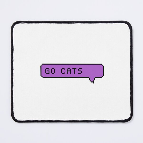 Item preview, Go Cats Pixel Speech Bubble designed and sold by GraceEliseB.
