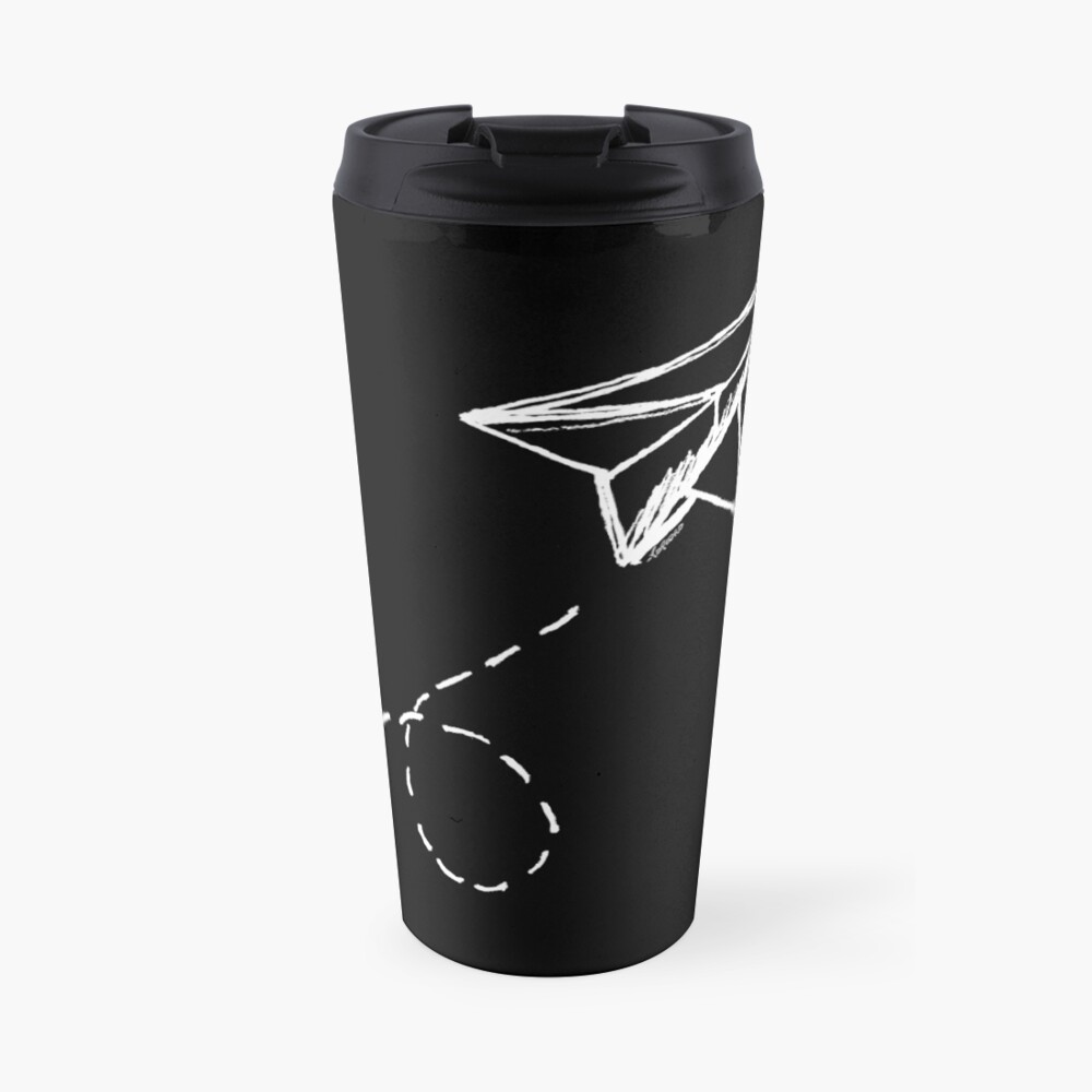 "Paper Airplane 124" Travel Mug by YoPedro Redbubble