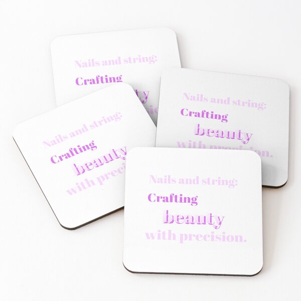 Item preview, Nails and string: Crafting beauty with precision. designed and sold by ukSubhanart.