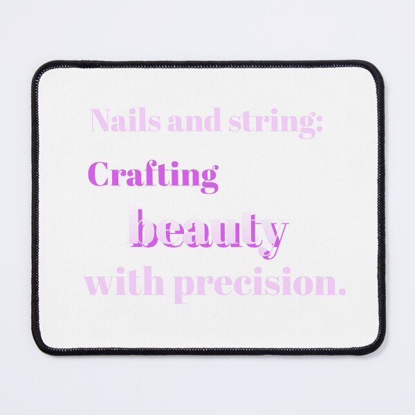 Item preview, Nails and string: Crafting beauty with precision. designed and sold by ukSubhanart.