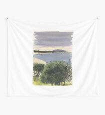 Cabbage Tree Island, Hawks Nest Wall Tapestry