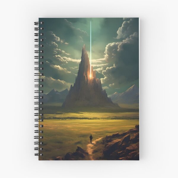 Item preview, The Mountain Is On Top Of A Field And The Light designed and sold by GiveMeMood.