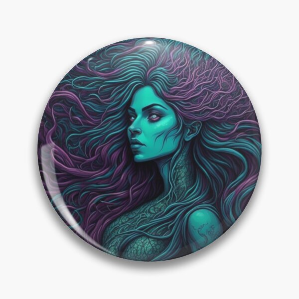 Item preview, Psychadelic mermaid designed and sold by Kashear.