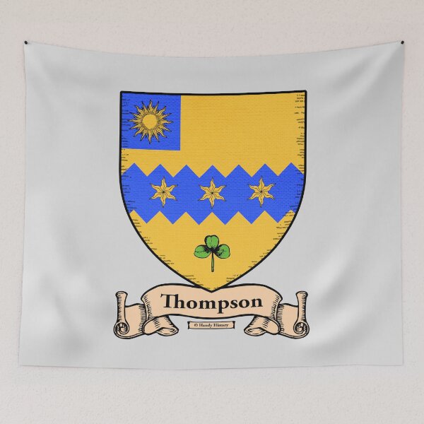 Item preview, THOMPSON - Coat of Arms - Family Crest designed and sold by HandyHistory.