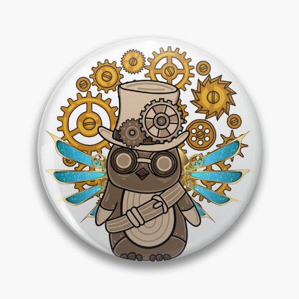 Item preview, Cogsworth the Steampunk Penguin designed and sold by Kwitirashope ⭐⭐⭐⭐⭐⭐⭐.