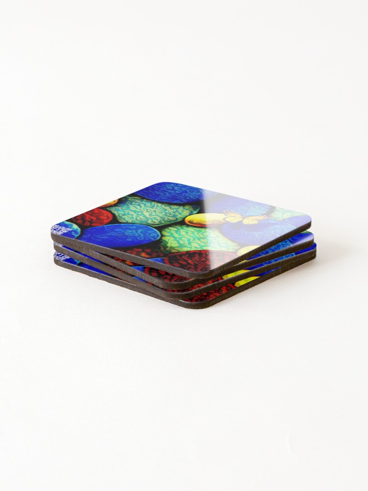 Thumbnail 4 of 5, Coasters (Set of 4), Pop Rendition  designed and sold by olusion.