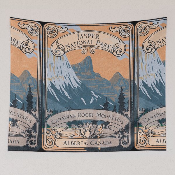 Item preview, Jasper National Park Canada Vintage designed and sold by JordanHolmes.