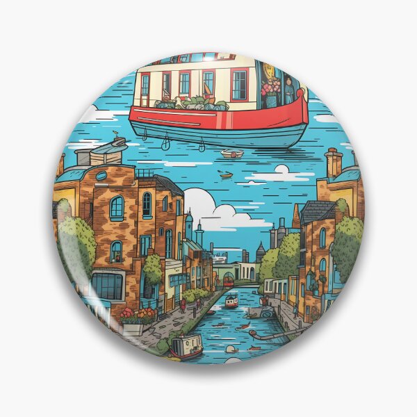 Item preview, Canal Life  designed and sold by KateAndersonLTD.