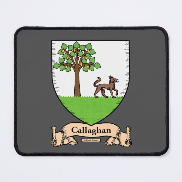 Item preview, CALLAGHAN - Coat of Arms - Family Crest designed and sold by HandyHistory.